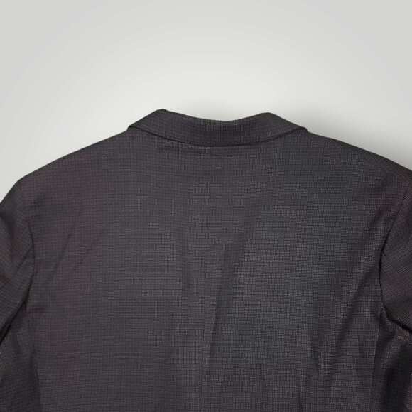 Kenneth Cole Awearness Blazer Sport Coat Mens 48R Wool Blend Lightweight Check - Picture 9 of 10